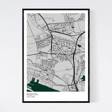 Load image into Gallery viewer, Rosyth Town Map Print