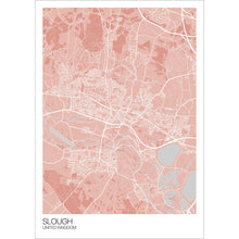 Load image into Gallery viewer, Map of Slough, United Kingdom