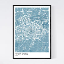 Load image into Gallery viewer, Vitoria-Gasteiz City Map Print