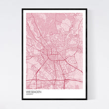 Load image into Gallery viewer, Wiesbaden City Map Print